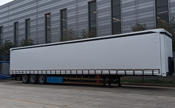 侧帘厢式运输半挂车集装箱物流运输半挂车