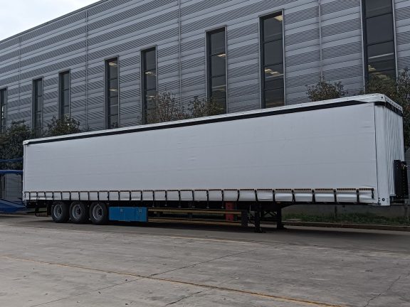 侧帘厢式运输半挂车集装箱物流运输半挂车